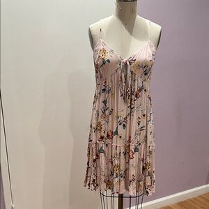 Xhilaration Pink Floral Dress